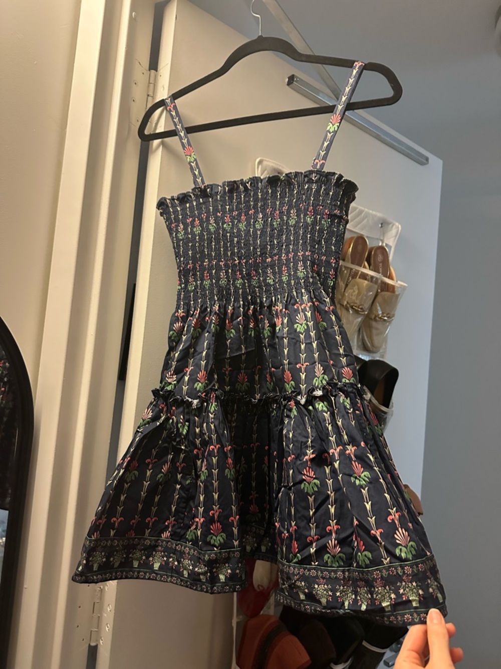 Hill House Seraphina Nap Dress - trailing fern - size small - Picture 4 of 4